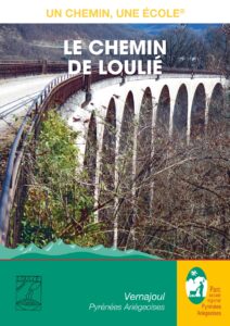 Topo Un chemin, une école® Vernajoul - 2023 Le chemin de Loulié