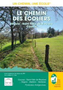 Topo Un chemin, une école® Coussa, Saint Félix, Ségura - 2025 Le chemin des écoliers