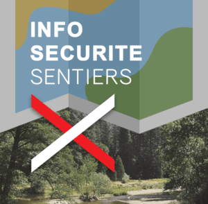 logo information sécurité sentiers