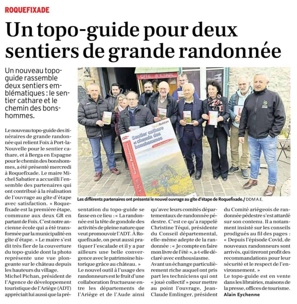 Topoguides Sentiers du Catharisme @DDM