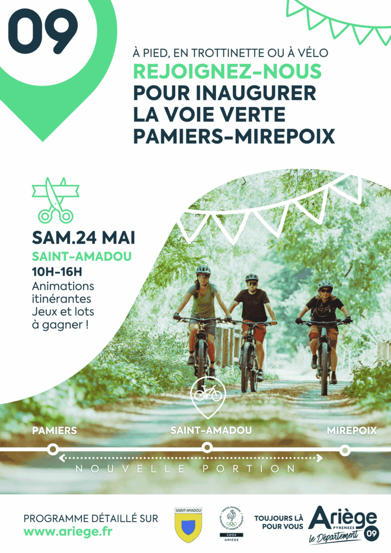 Inauguration de la voie verte Pamiers - Mirepoix