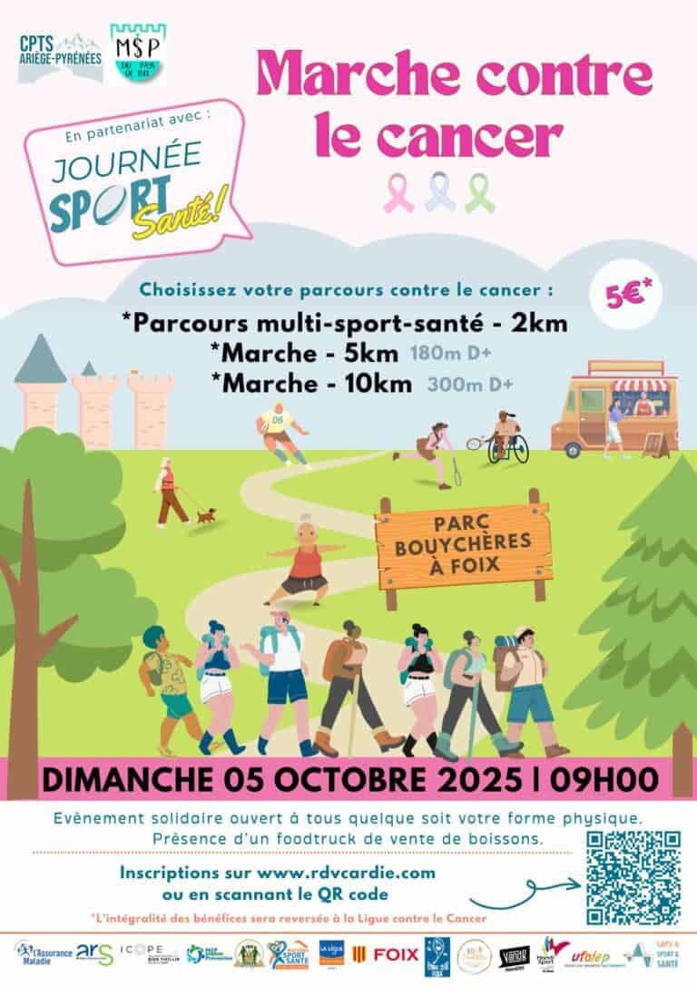 Marche contre le cancer Oct 2025