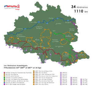 miniature carte plan de balisage petit format