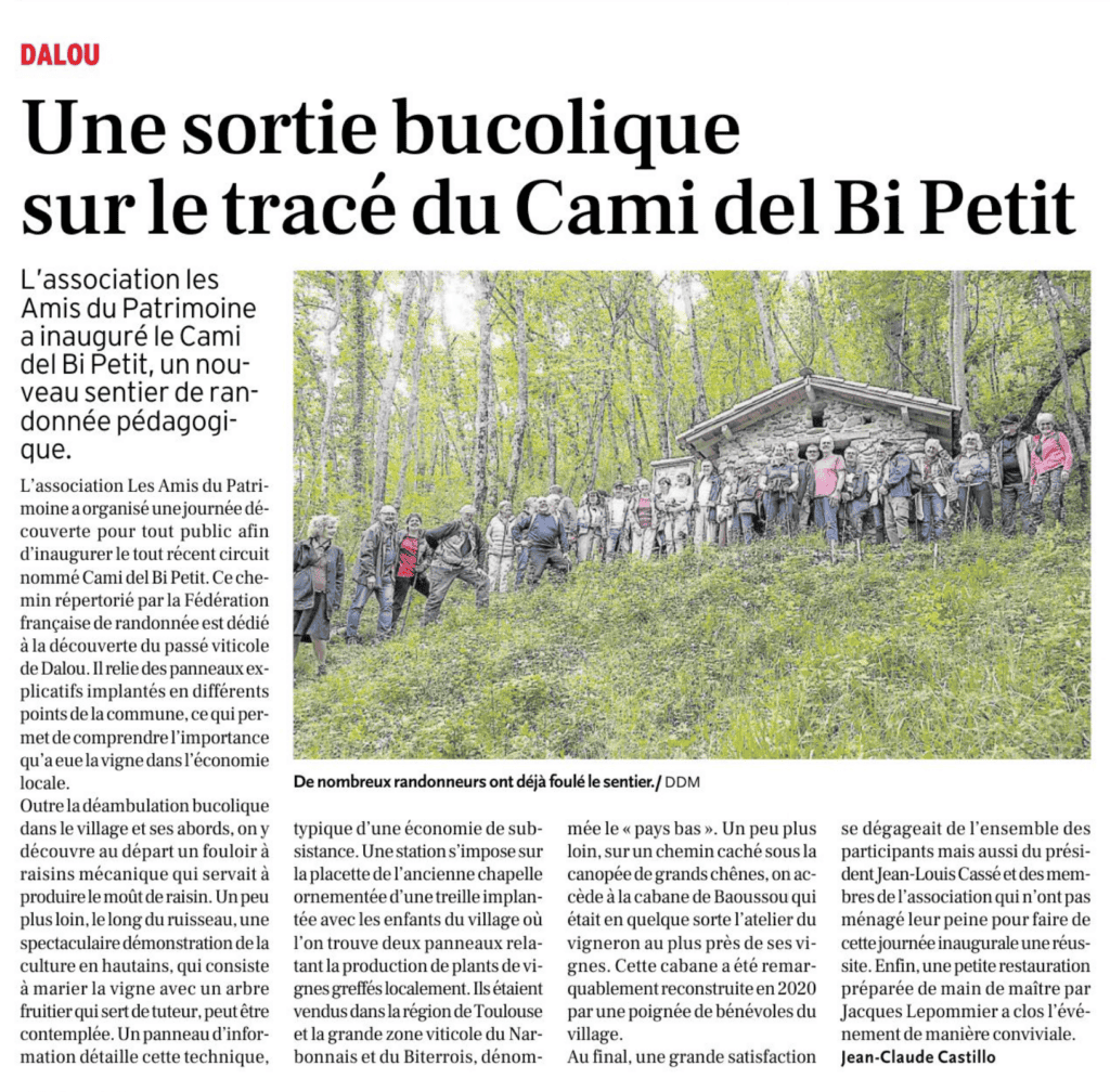 Presse Cami del Bi Petit