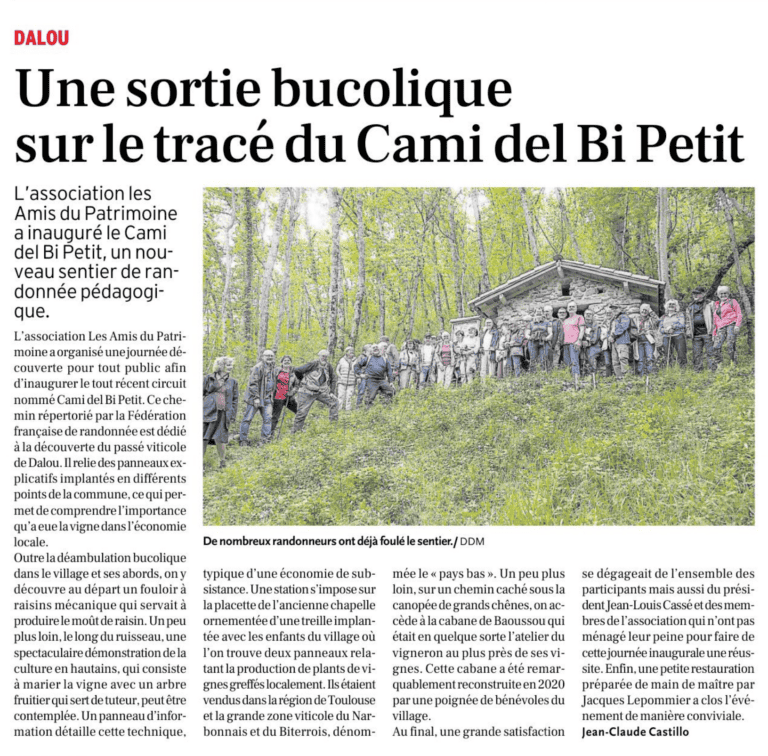 Presse Cami del Bi Petit