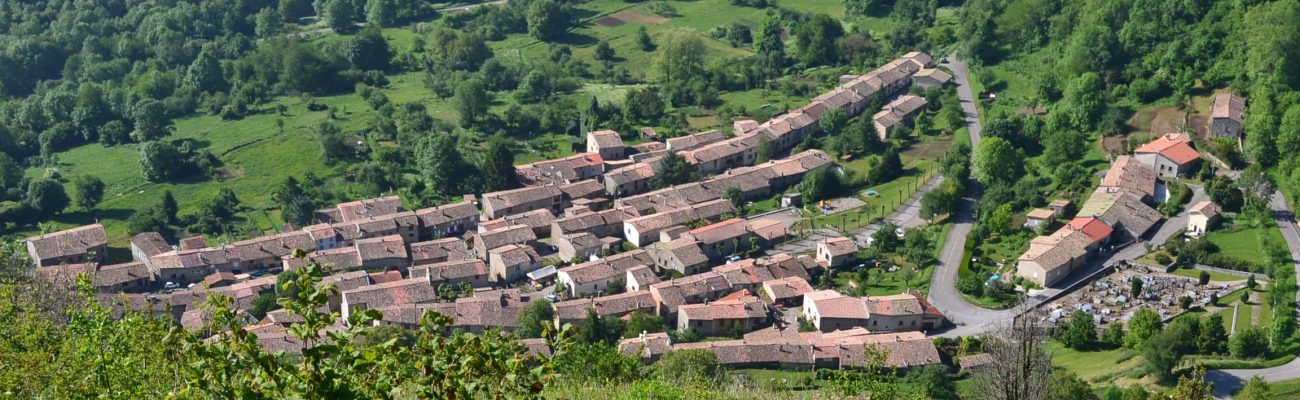 Montségur, le village